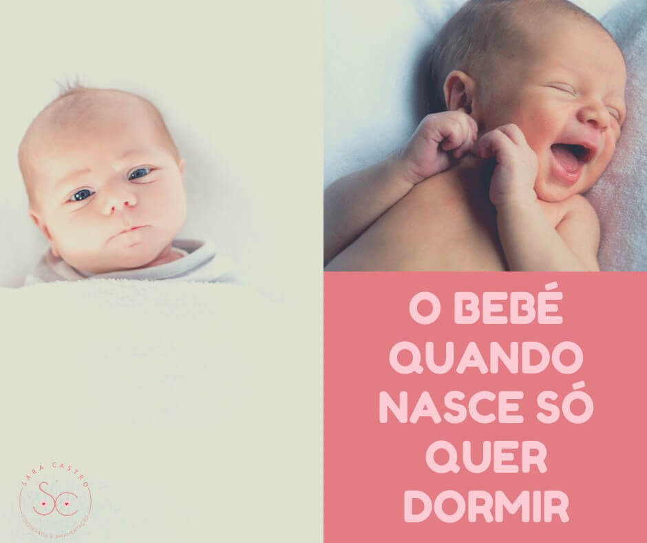 bebe quando nasce só quer dormir sara castro amamentação